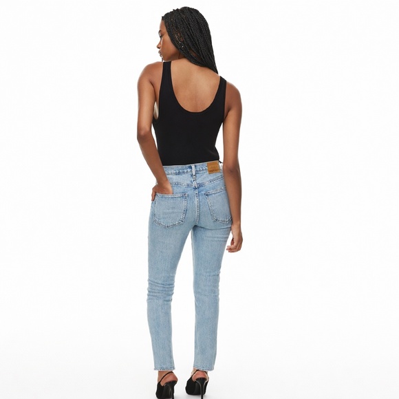 Denim Forum Yoko High Rise Slim Jeans – Women’s Sz 28L - Picture 5 of 15